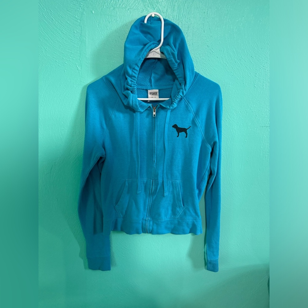 PINK Victoria’s Secret zip-up hoodie.